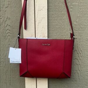 Calvin Klein Red Crossbody Bag